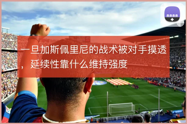 一旦加斯佩里尼的战术被对手摸透,延续性靠什么维持强度